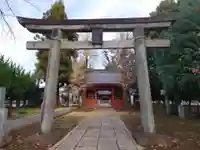 諏訪神社の鳥居