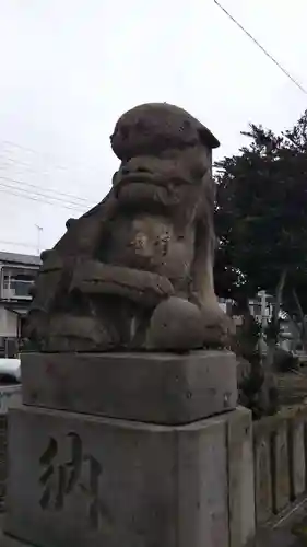 鎌ヶ谷八幡神社の狛犬