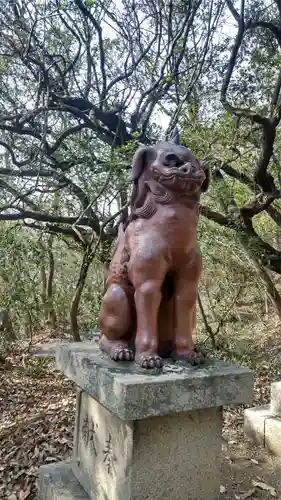 八幡宮の狛犬