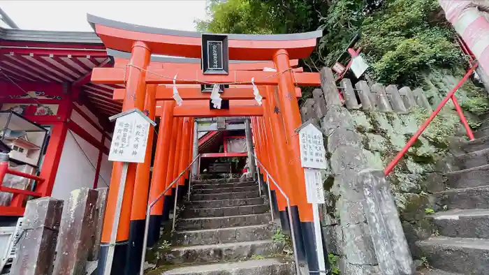 熊本城稲荷神社の鳥居