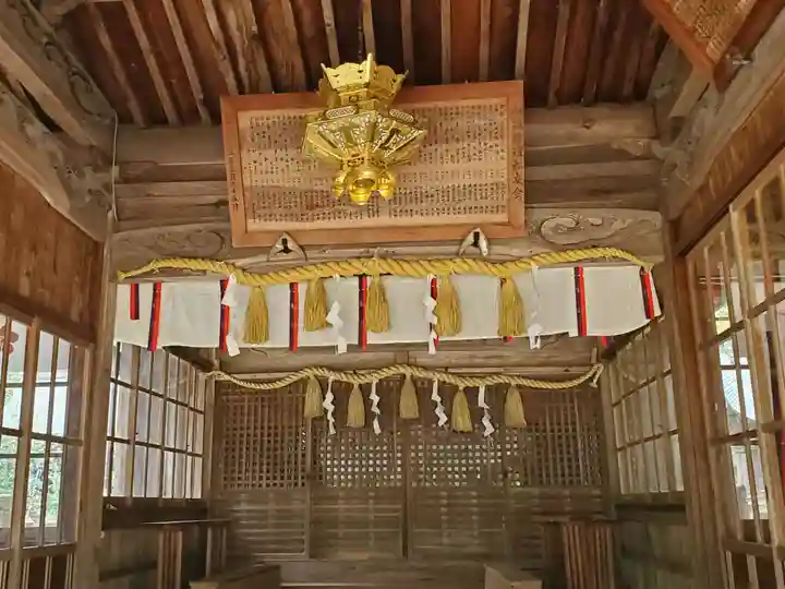 乎疑原神社の本殿・本堂