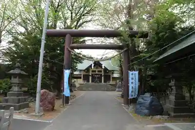 月寒神社の鳥居