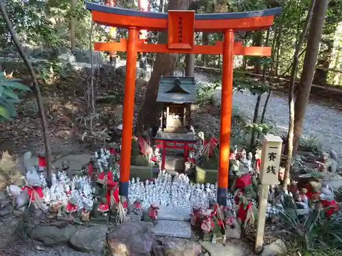 白笹稲荷神社の末社・摂社
