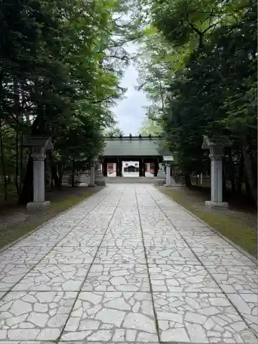 帯廣神社の景色