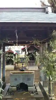 星影神社の手水舎