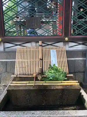御香宮神社の手水舎