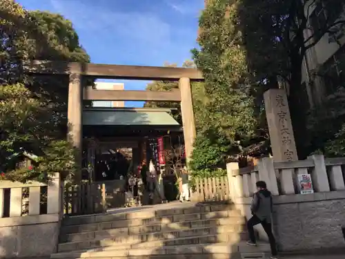 東京大神宮の鳥居