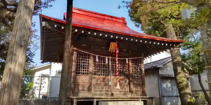 柿の木坂北野神社の本殿・本堂