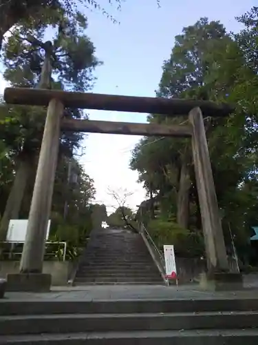 所澤神明社の鳥居