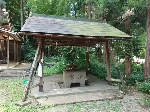 日吉神社の手水