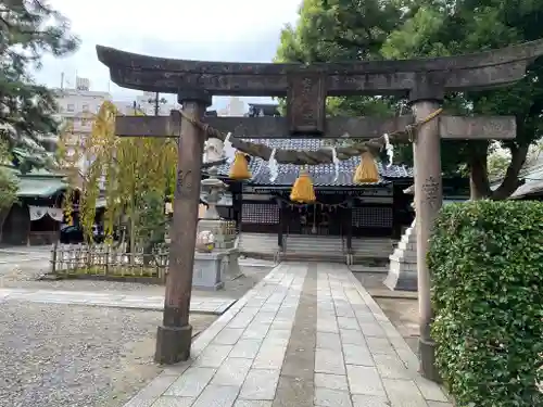 安江八幡宮（金沢水天宮）の鳥居