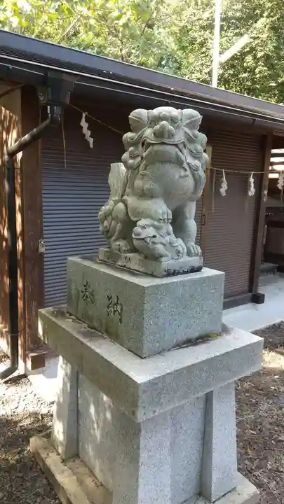 十二所神社の狛犬