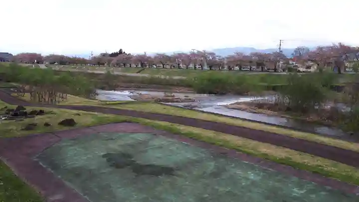 殺生石稲荷神社の景色