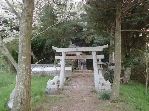 島御子神社の鳥居