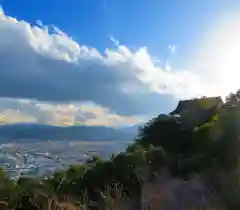 日峰神社の景色