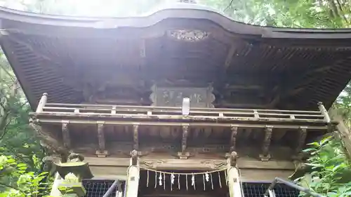 東金砂神社の山門・神門