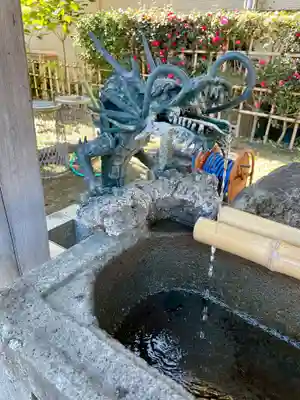 白山神社の手水舎