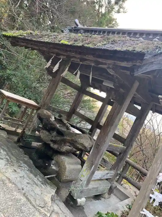 山口大神宮の手水舎