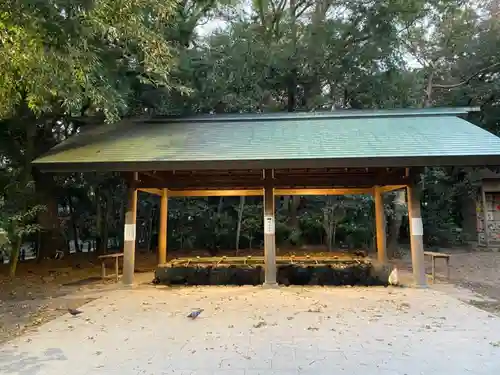 熱田神宮の手水舎