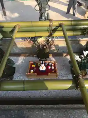 草津八幡宮の手水舎