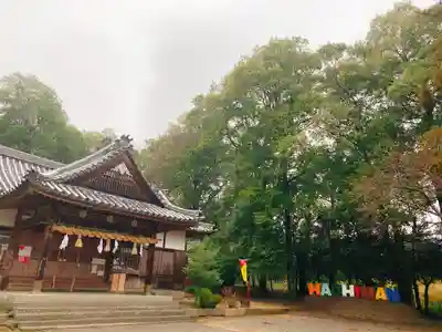 川田八幡神社の本殿・本堂