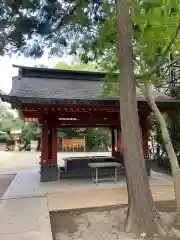 武蔵一宮氷川神社の手水