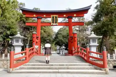 氣比神宮の鳥居