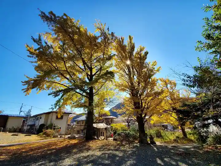 温泉神社~磐梯熱海温泉~の自然