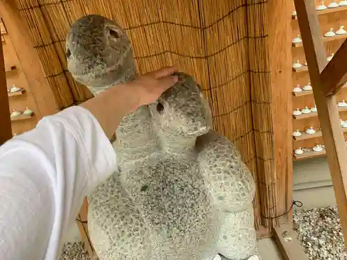 蛇窪神社の狛犬