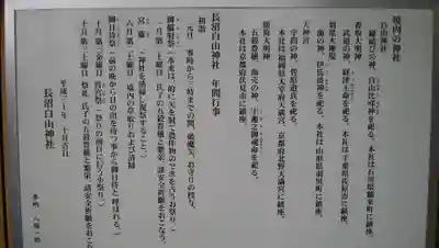 長沼白山神社の末社・摂社