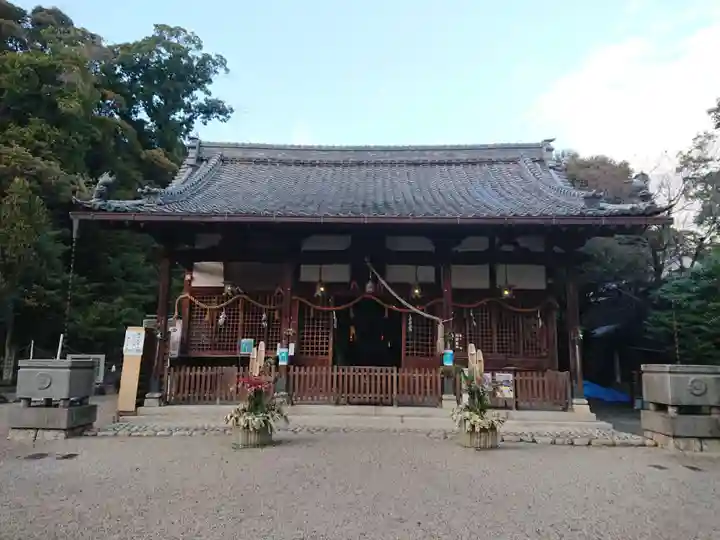 志氐神社の本殿・本堂