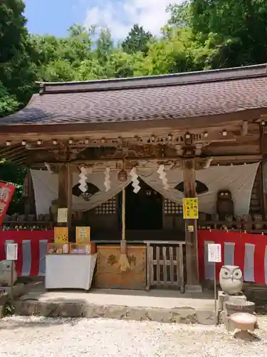 鷲子山上神社の本殿・本堂