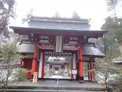 宇奈岐日女神社の山門