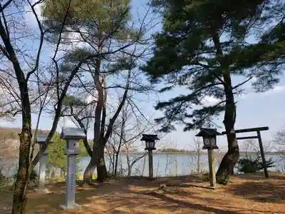 桜ヶ池神社の鳥居