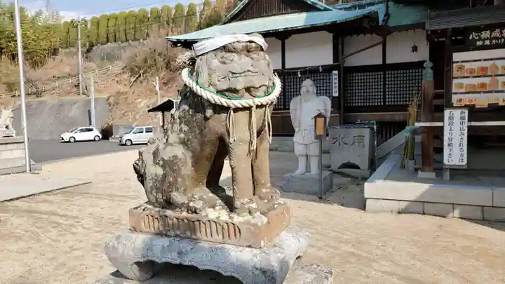 椎尾八幡宮の狛犬
