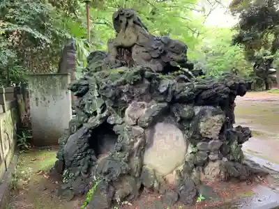赤坂氷川神社の狛犬