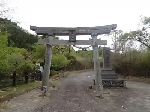 火男火賣神社（中宮）の鳥居