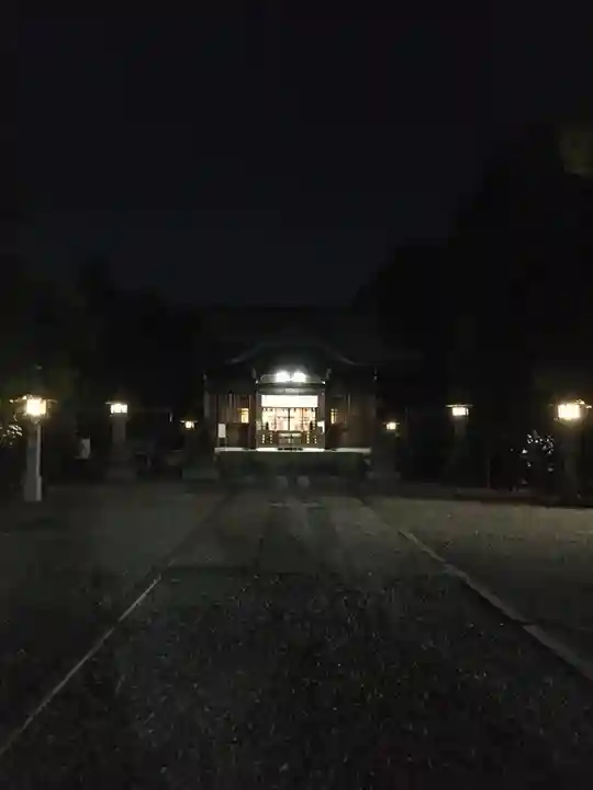 溝旗神社(肇國神社)の本殿・本堂