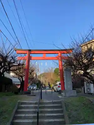 荏柄天神社の鳥居