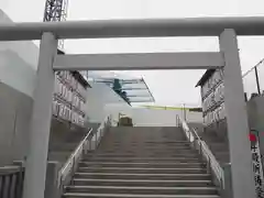 駒込妙義神社の鳥居