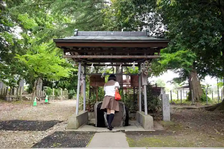 清池八幡神社の手水舎