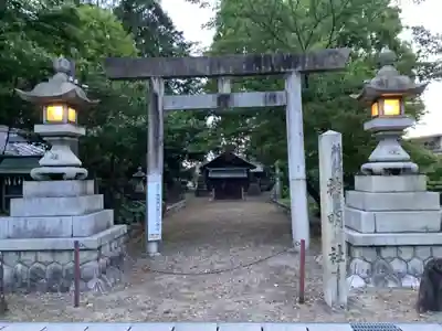 神明社(宮浦)の鳥居