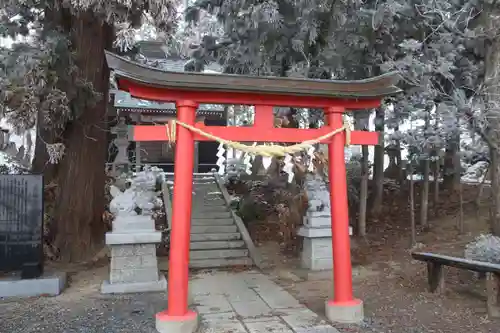 宮下天満宮の鳥居