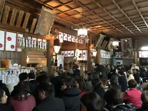 石見国一宮　物部神社の本殿