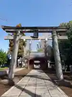 諏訪神社の鳥居