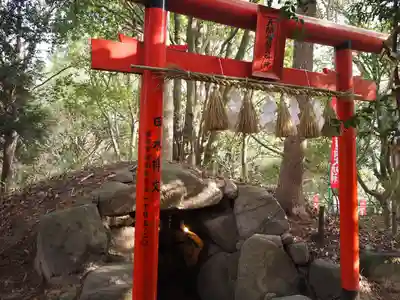 天開稲荷社の鳥居