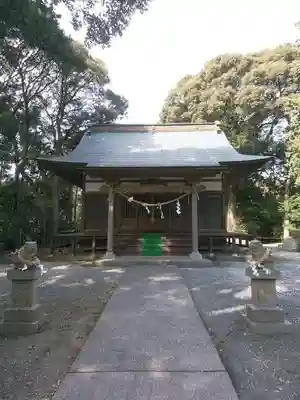 白山神社の本殿・本堂
