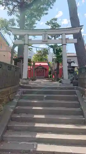 熊野神社の鳥居