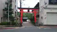 漢國神社の鳥居