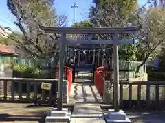 山王厳島神社の鳥居